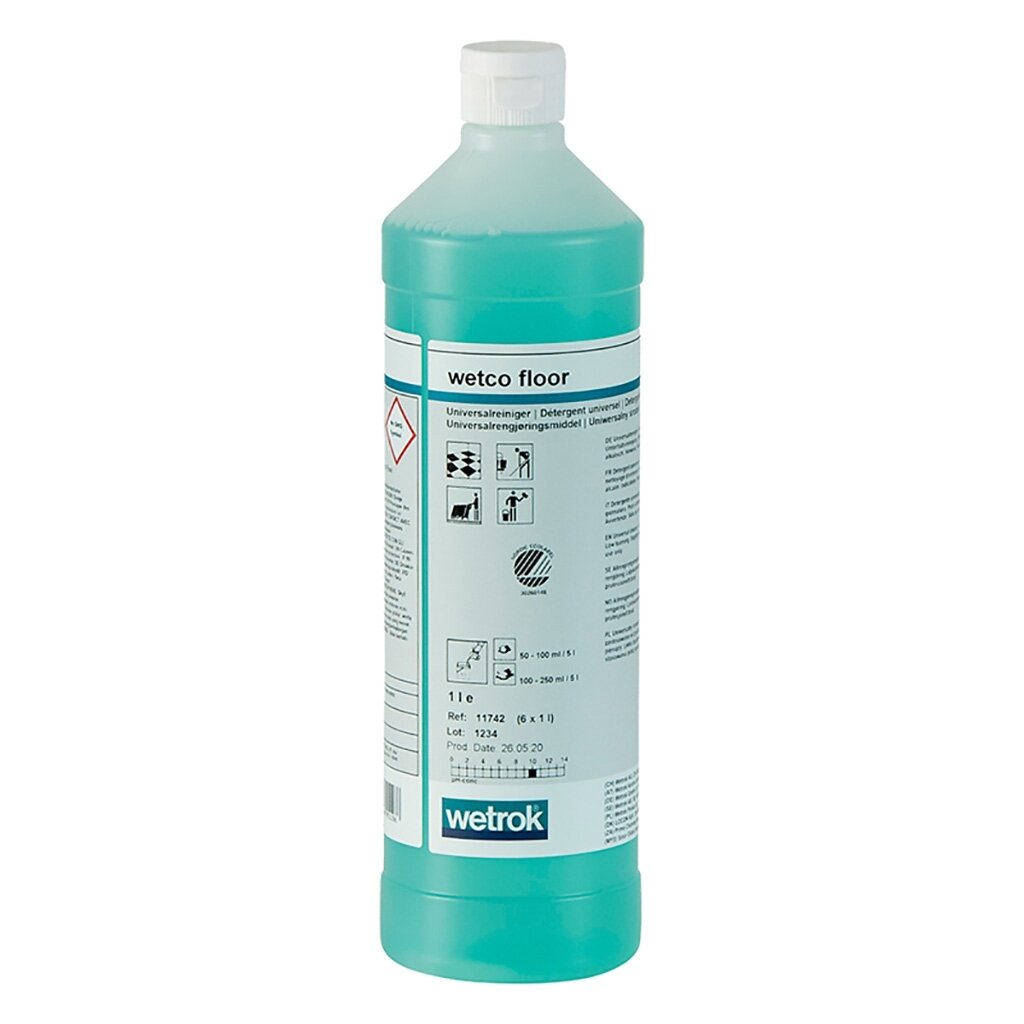 Ekologiška grindų plovimo priemonė WETCO FLOOR, 1 L