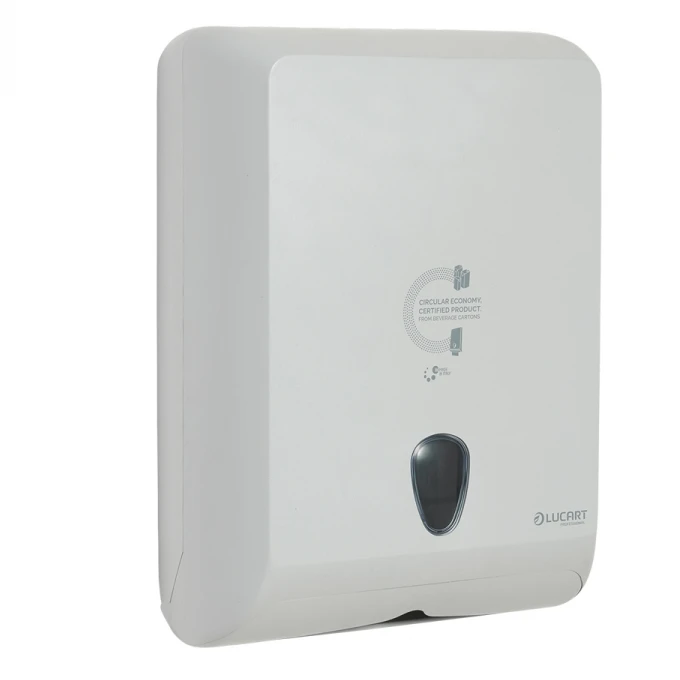 Laikiklis lapiniams rankšluosčiams Lucart EcoNatural Folded White, Baltas