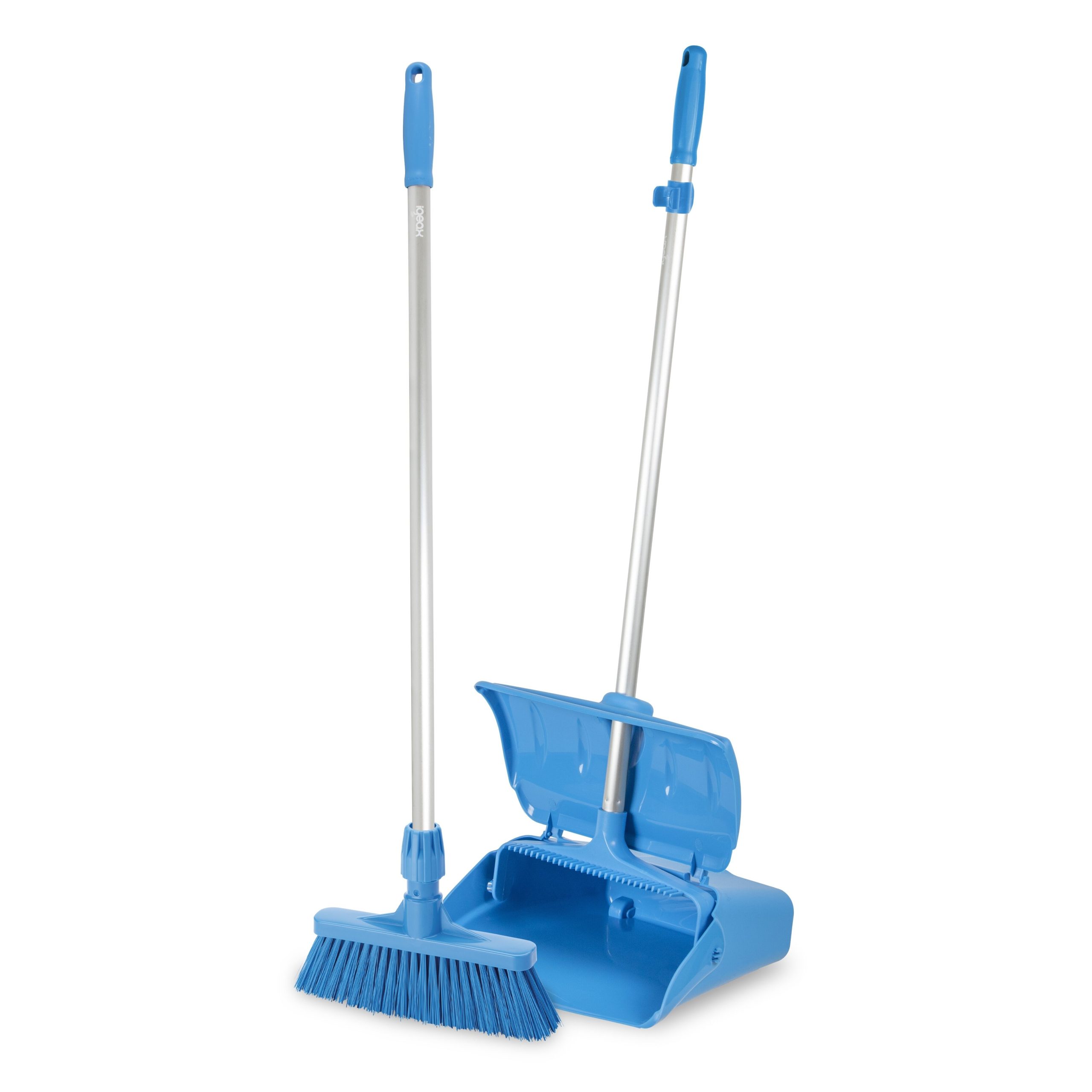 Mažas šluotos ir semtuvėlio rinkinys Igeax Hygiene / mėlynas